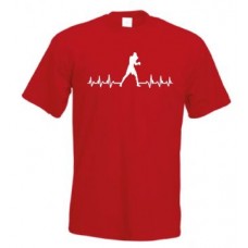 Mixed Martial Arts T-Shirt – Solid Red